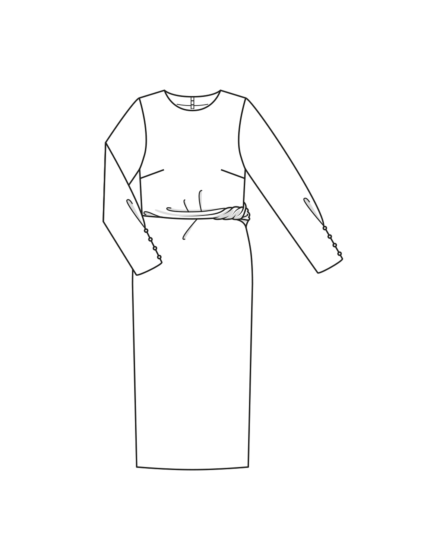 Robe en viscose n°114 | Burda Style 12/23