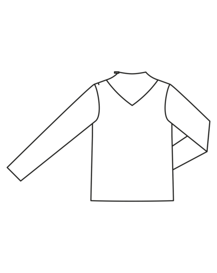Blouse en polyester n°116 | Burda Style 12/23