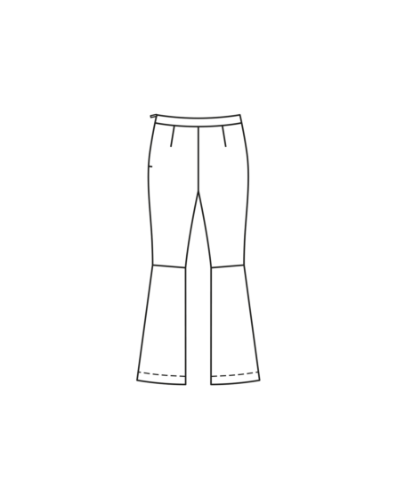 Pantalon en velours n°117 | Burda Style 12/23