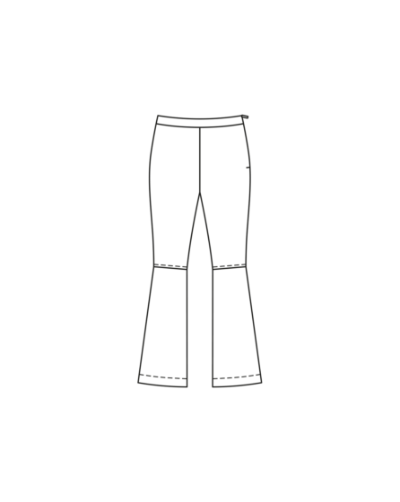 Pantalon en velours n°117 | Burda Style 12/23