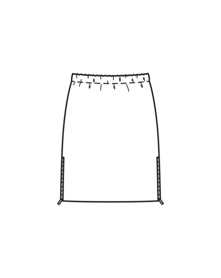 Jupe en tissu matelassé n°127 | Burda Style 12/23