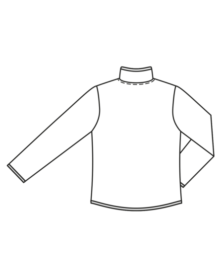 Veste en tricot pour homme en tricot n°129 | Burda Style 12/23