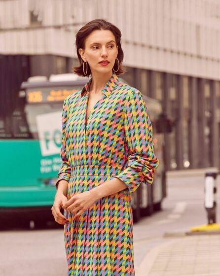 Robe en coton mélangé n°101 | Burda Style 01/24