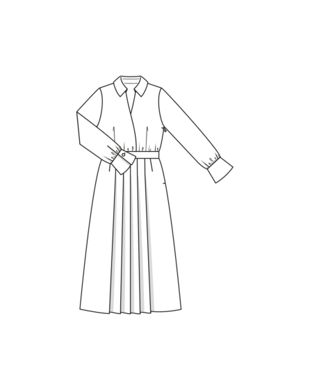 Robe en coton mélangé n°101 | Burda Style 01/24