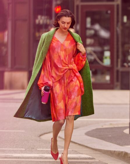 Robe en crêpe n°103 | Burda Style 01/24