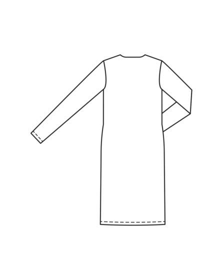 Robe en jersey n°104 | Burda Style 01/24