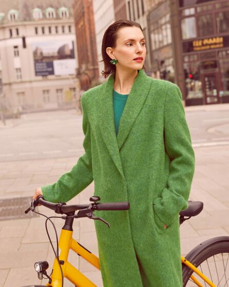 Manteau en lainage mélangé n°110 | Burda Style 01/24
