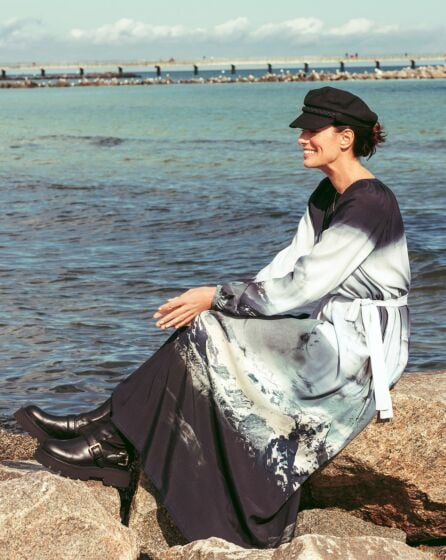 Robe en crêpe n°117 | Burda Style 01/24
