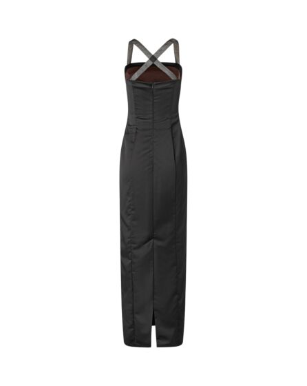 Robe de cocktail en satin n°125 | Burda Style 01/24