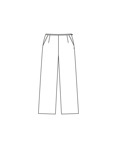 Pantalon en jersey n°127 | Burda Style 01/24