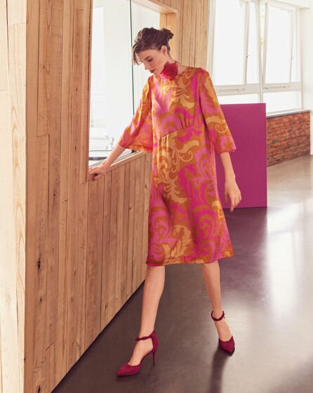 Robe en polyester n°105 | Burda Style 02/24