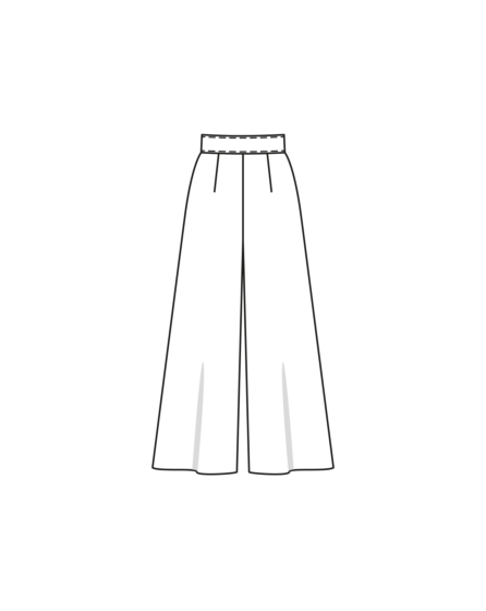 Pantalon en viscose n°108 | Burda Style 02/24