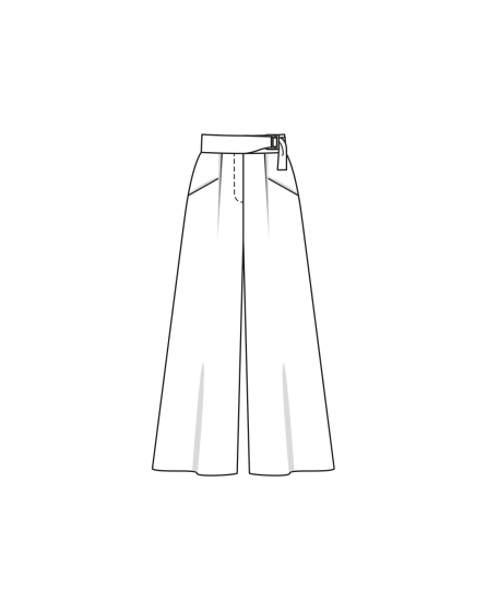 Pantalon en lainage n°109 | Burda Style 02/24