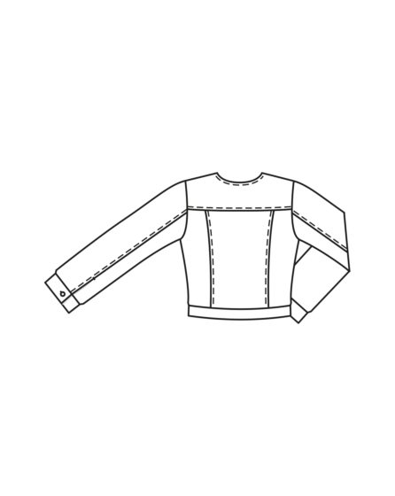 Veste en coton n°114 | Burda Style 02/24