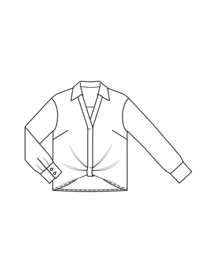 Blouse en coton n°103 | Burda Style 04/24