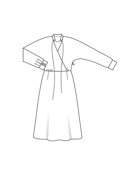 Robe en polyester n°108 | Burda Style 04/24
