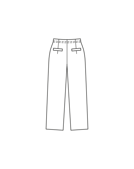 Pantalon en lainage n°112 | Burda Style 04/24
