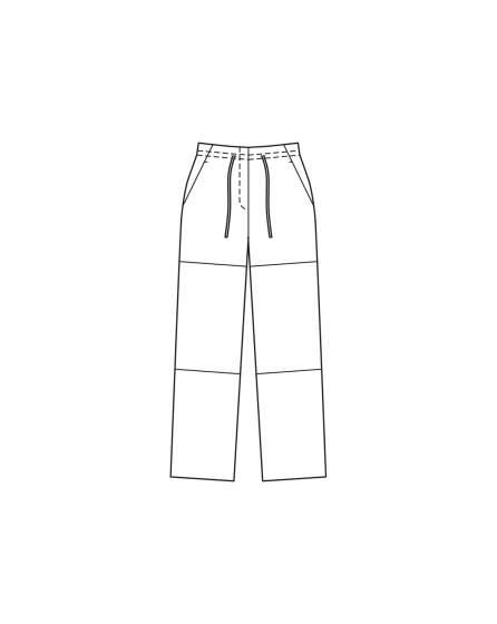 Pantalon en lainage n°112 | Burda Style 04/24