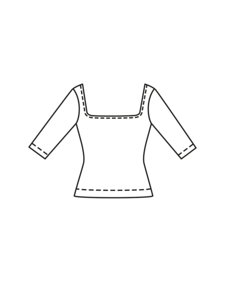 Top en jersey n°123 | Burda Style 04/24