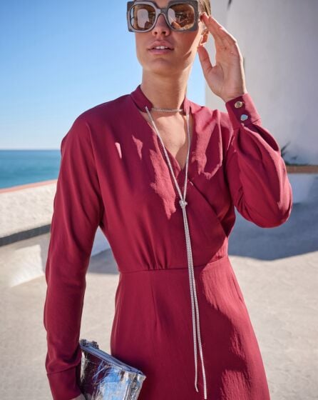 Robe en polyester n°108 | Burda Style 04/24