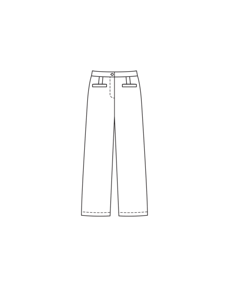 Pantalon en lin n°112 | Burda Style 05/24