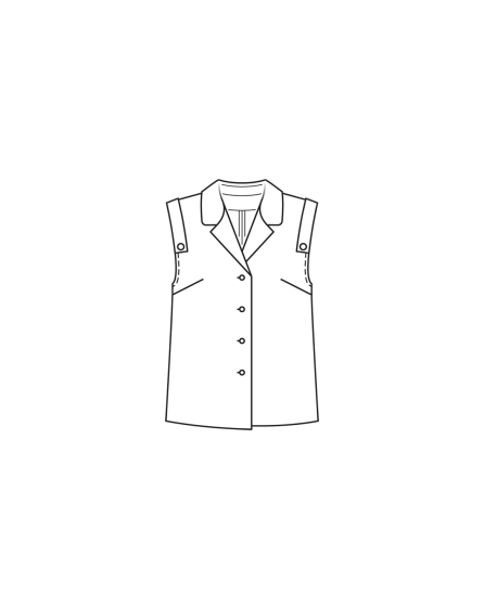 Gilet en polyester n°114 | Burda Style 05/24