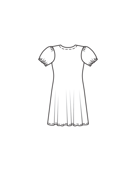 Robe en jersey n°124 | Burda Style 05/24