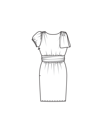 Robe en crêpe n°130 | Burda Style 05/24  best of Burda Style 09/11