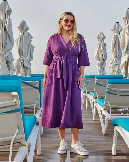 Robe en polyester n°106 | Burda Style 06/24