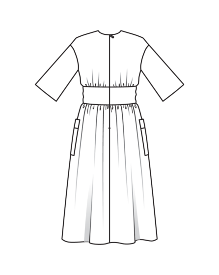 Robe en polyester n°106 | Burda Style 06/24