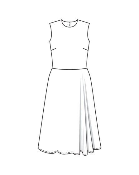 Robe en viscose n°109 | Burda Style 06/24