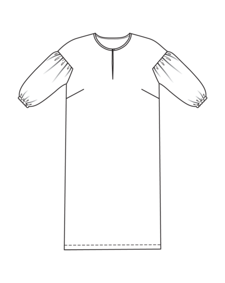 Robe en viscose n°124 | Burda Style 06/24