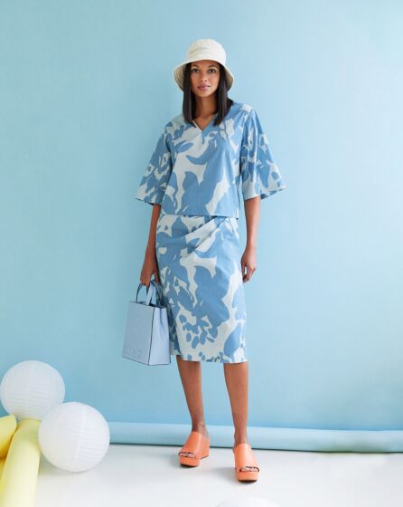 T-shirt en coton n°125 | Burda Style 06/24