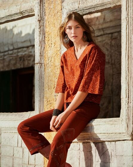 T-shirt en coton n°125 | Burda Style 06/24