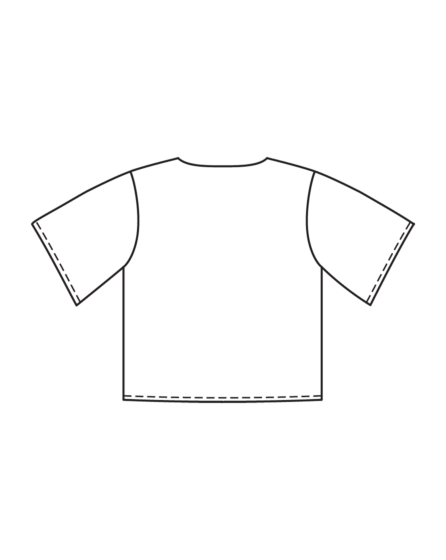 T-shirt en coton n°125 | Burda Style 06/24