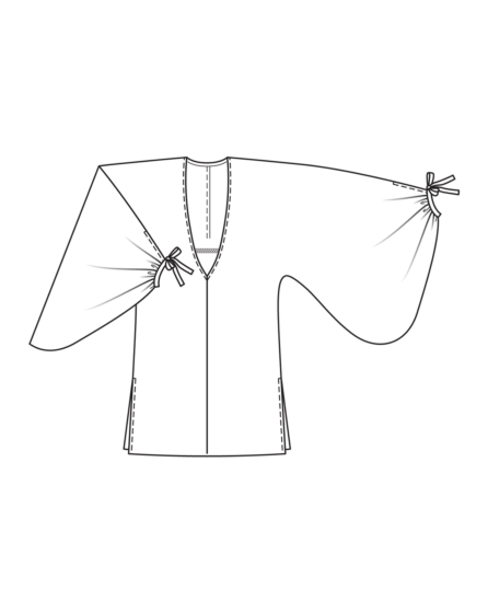 Robe en crêpe n°134 | Burda Style 06/24 best of Burda Style 06/11