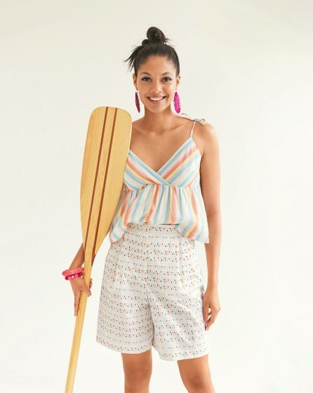 short en popeline n°114 | Burda Style 07/24
