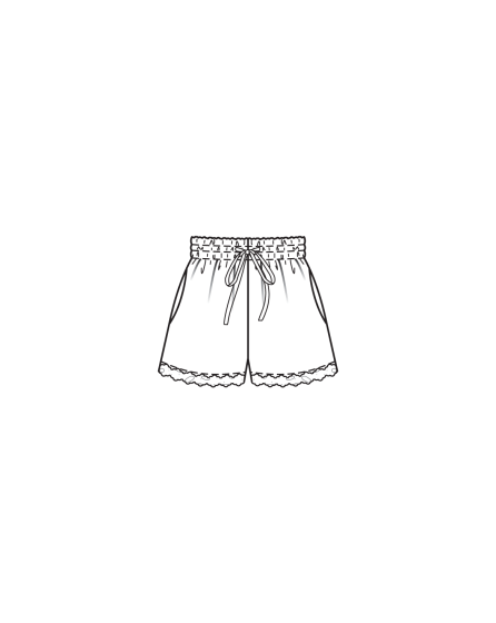 Short en soie n°121 | Burda Style 07/24