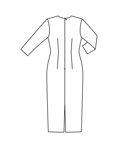 Robe en coton n°130 | Burda Style 07/24 best of Burda Style 03/20