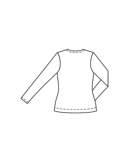 T-shirt en tricot n°101 | Burda Style 08/24