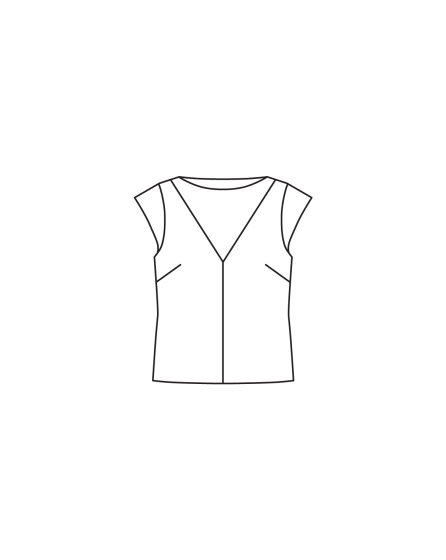 Top en cuir synthétique n°105 | Burda Style 08/24