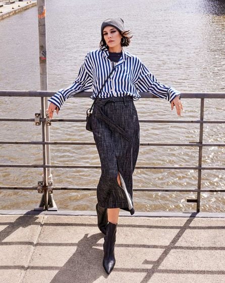 Jupe en denim n°107 | Burda Style 08/24