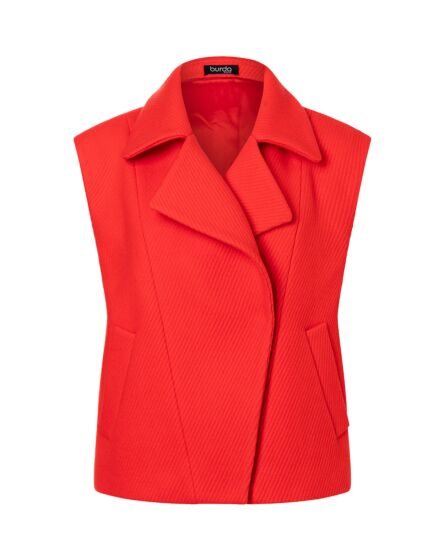 Gilet en lainage n°110 | Burda Style 08/24