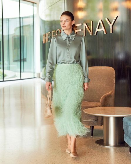 Chemisier en satin  n°101 | Burda Style 09/24