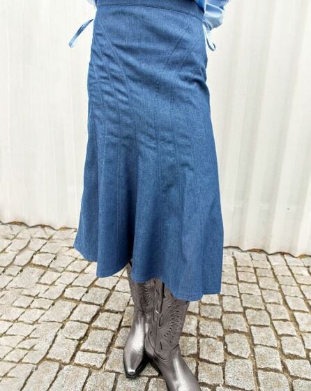 Jupe en denim n°108 | Burda Style 09/24