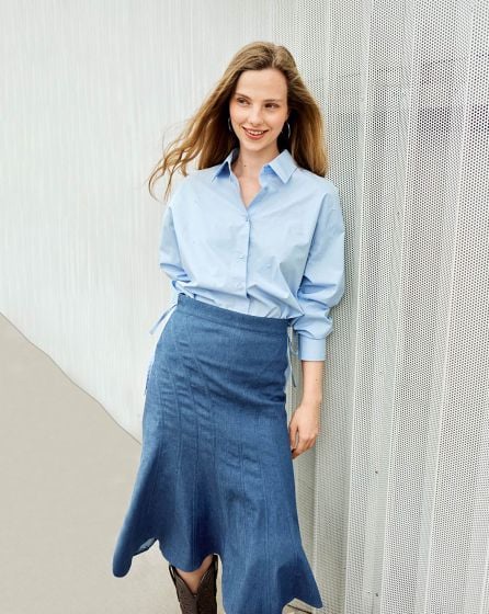 Jupe en denim n°108 | Burda Style 09/24