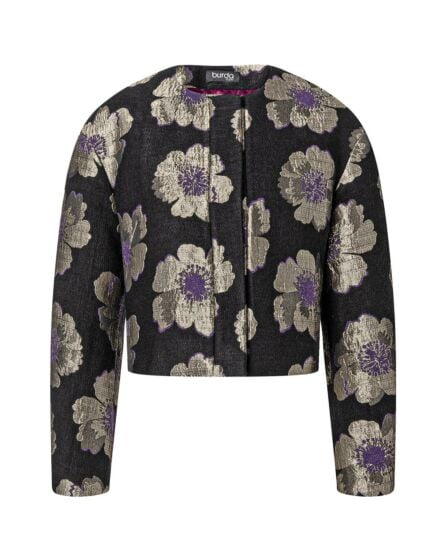 Veste en jacquard n°110 | Burda Style 09/24
