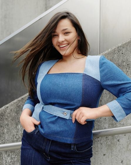 Top en denim n°113 | Burda Style 09/24
