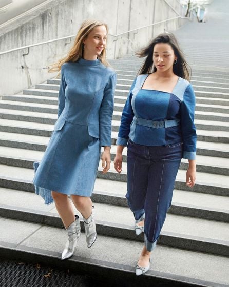 Robe en denim n°119 | Burda Style 09/24