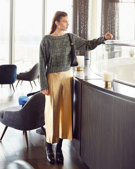 Pull en tissu bouclette n°122 | Burda Style 09/24